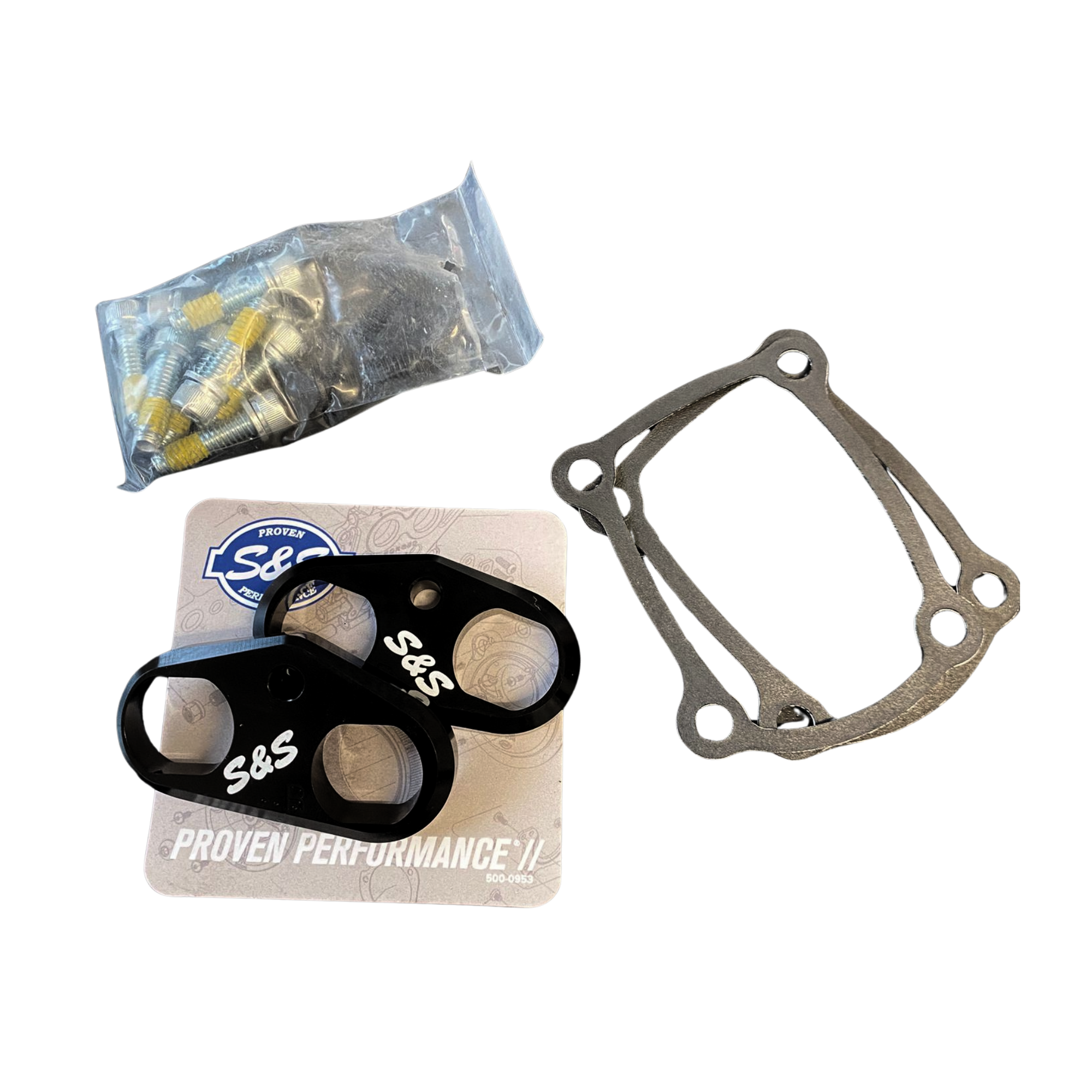 S&S Tappet Cuff Set – verstärkte Ventilstößel-Führungen aus Billet-Aluminium, schwarz (Set of 2)