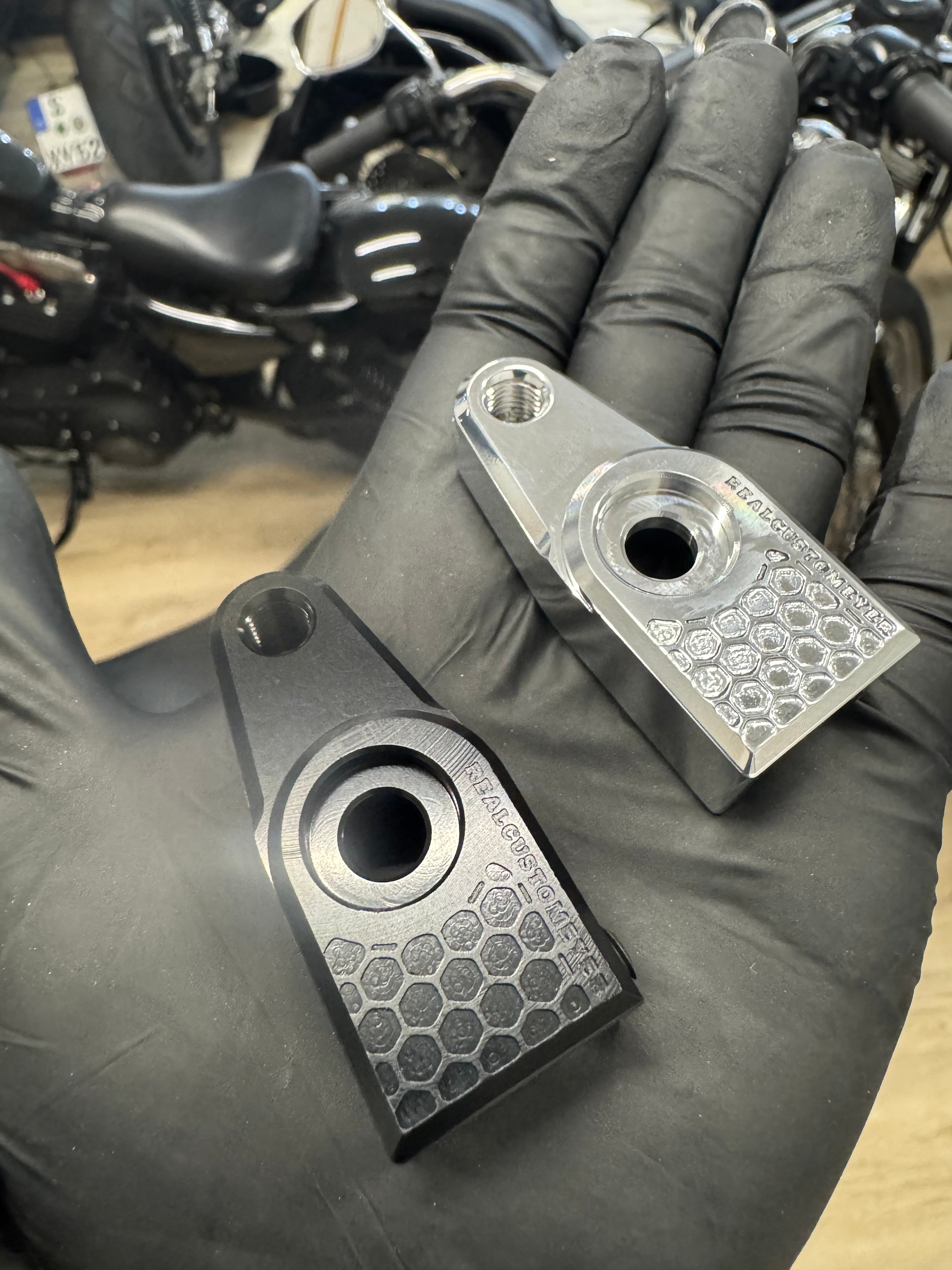 RealCustomeyer Shift Real – Schalterleichterung für verschiedene Harley Davidson Modelle