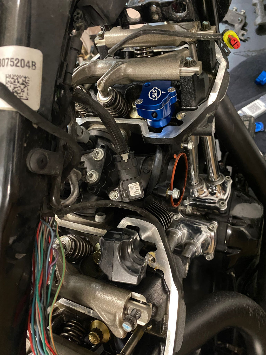 S&S ZYLINDERKOPFENTLÜFTER FÜR MILWAUKEE EIGHT